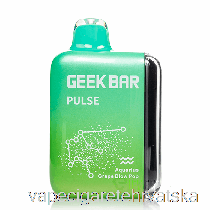 Vape Cigarete Geek Bar Pulse 15000 Za Jednokratnu Upotrebu Grape Blow Pop